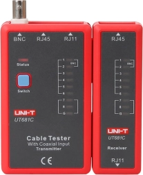 Δοκιμαστής καλωδίων δικτύου UNI‑T UT681C