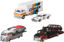 Ρυμουλκό και αγωνιστικό αυτοκινητάκι Hot Wheels