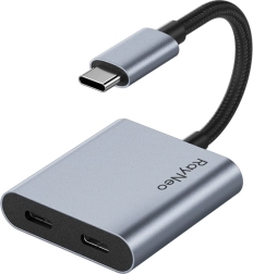 Αντάπτορας φόρτισης USB‑C για έξυπνα γυαλιά RAYNEO AR, 4K 60 Hz, Power Delivery 100 W