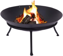 Κηπική εστία από μαντεμένιο μπολ σε βάση 57 cm AMBIANCE