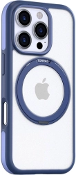 Προστατευτική θήκη TORRAS Ostand R Fusion για iPhone 16 Pro, μπλε