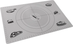 Σιλικονούχο επιφανειακό ταπέτο ζύμης 65 × 45 εκ. με μετρήσεις