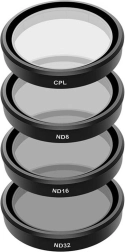 Σετ φίλτρων TELESIN CPL/ND8/ND16/ND32 για DJI Osmo Action 4 και 3