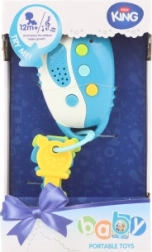 Διαδραστικά μπλε κλειδιά με μπαταρίες για τους μικρούς