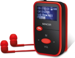 SENCOR MP3 player 8 GB με FM ραδιόφωνο και οθόνη