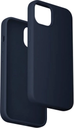 Σιλικονούχα θήκη Vention για iPhone 15 Plus με MagSafe, μπλε