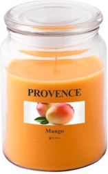 Αρωματικό κερί σε γυάλινο δοχείο PROVENCE mango 95 ώρες