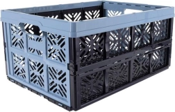 Πτυσσόμενο κιβώτιο μεταφοράς 32 l, 48 × 35 × 23 cm, βόρειο μπλε