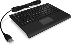 Μίνι πληκτρολόγιο με touchpad USB