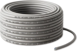 Καλώδιο δικτύου UTP Cat6 25 m – χάλκινο, 1 Gb/s, γκρι