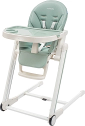 Παιδικό καρεκλάκι φαγητού New Baby Muka, dusty green