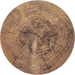 Στρογγυλό φελλένιο σουπλά τραπεζιού WOODEN 38 cm