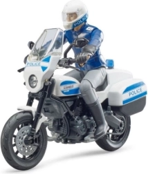 Bruder αστυνομική μοτοσικλέτα Ducati Scrambler με αναβάτη
