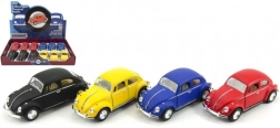 Μεταλλικό μοντέλο KINSMART VOLKSWAGEN Beetle με μηχανισμό pull-back 13 cm
