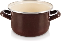 Εμαγιέ κατσαρόλα BROWN 16 cm, 1,4 l