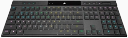 Ασύρματο μηχανικό πληκτρολόγιο Corsair K100 RGB Air Ultra Thin Cherry MX