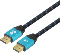 Καλώδιο DisplayPort 8K UHD με μπλε συνδέσμους 2 m