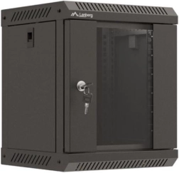 Επιτοίχιο rack ντουλάπι 10" 6U 300 × 300 mm μαύρο