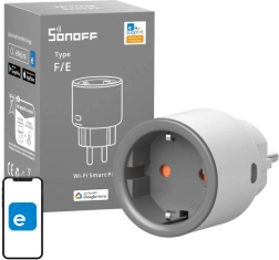 Έξυπνη πρίζα Wi‑Fi Sonoff με μέτρηση κατανάλωσης 16 A