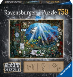 Ravensburger Παζλ EXIT: Υποβρύχιο 759 κομμάτια