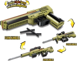 Qman Κατασκευαστικό Σετ Όπλο Dilemma 3σε1