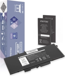 Μπαταρία MITSU για DELL Latitude 5400/5500/5510, 8000 mAh 61 Wh, 7,6 V