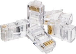 Βύσμα RJ45 UTP κατ. 6 (συσκευασία 100 τεμ.)