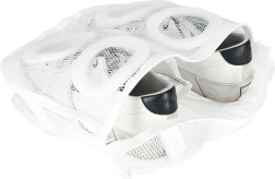 Πρακτική δικτυωτή σακούλα πλύσης παπουτσιών με φερμουάρ 28 × 27 εκ.