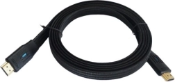 Επίπεδο καλώδιο HDMI 2.1 3 m μαύρο