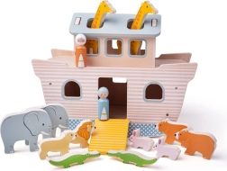 Ξύλινο παιχνίδι Κιβωτός του Νώε από την Bigjigs Toys
