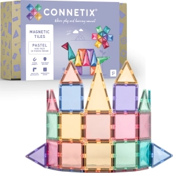 Connetix Pastel Mini Pack μαγνητικό σετ κατασκευών 32 τεμαχίων