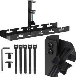 Υποεπιτραπέζιος οργανωτής καλωδίων με ταχυσύσφιγξη σφιγκτήρα 40 cm