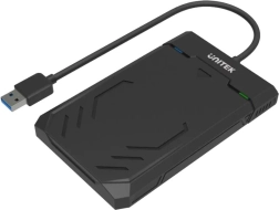 Unitek εξωτερικό αλουμινένιο κουτί USB 3.0 για 2,5" HDD/SSD SATA με UASP
