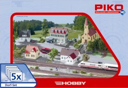 Σετ κατασκευών Piko Hobby Χωριό, 5 τεμ.