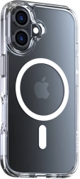 Διαφανής θήκη Torras Diamond‑Mag για iPhone 16 Plus