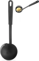 Κουτάλα με στραγγιστική άκρη BLACKLINE 150 ml, 30,5 cm