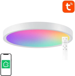 Έξυπνο φωτιστικό οροφής 30cm WiFi/Bluetooth 16M RGBCW Gosund LB12 1920lm Tuya με Τηλεχειριστήριο