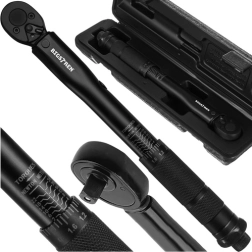 Κλειδί ροπής 1/4" 2–24 Nm με καστάνια και πιστοποίηση BIGSTREN