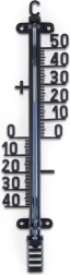 Εξωτερικό και εσωτερικό θερμόμετρο ProGarden 25 cm – μαύρο