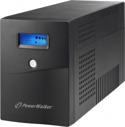 Εφεδρικό τροφοδοτικό UPS line‑interactive 3000 VA με LCD, 4× πρίζα PL, 230 V, USB, RJ11/RJ45