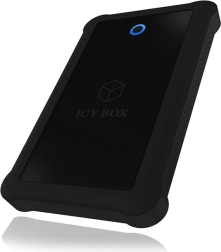 Εξωτερικό κουτί για δίσκο 2,5" ICY BOX με USB 3.0 και κάλυμμα σιλικόνης