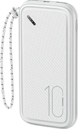 Powerbank usams pb56 10000 mah, λευκή