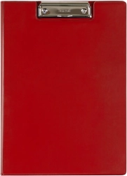 Πλαστική διπλή πινακίδα A4 Classic κόκκινη