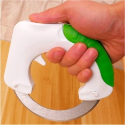 Πολυλειτουργικό στρογγυλό μαχαίρι για πίτσα, κρέας και λαχανικά