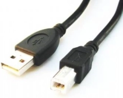 Καλώδιο USB 2.0 A–B 3 m μαύρο