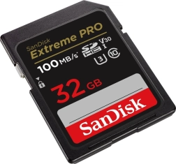 Κάρτα μνήμης SanDisk Extreme Pro SDHC 32 GB UHS-I U3 V30 100/90 MB/s