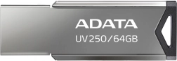 USB flash disk ADATA UV250 64GB μεταλλικό USB 2.0