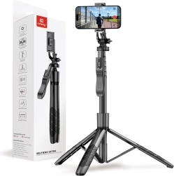 SelfieGo Ultra επεκτεινόμενο selfie stick με Bluetooth τρίποδο
