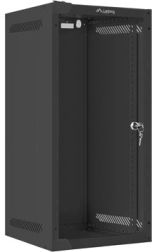 Επιτοίχια δικτυακή καμπίνα 10" 12U 280×310 mm, μαύρη, FLAT PACK