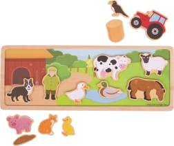 Μαγνητικό παζλ φάρμα Bigjigs Toys